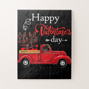 Hund Schokolade Labrador Happy Valentine