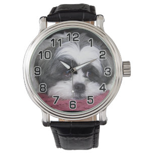 Hund Shih Tzu Armbanduhr