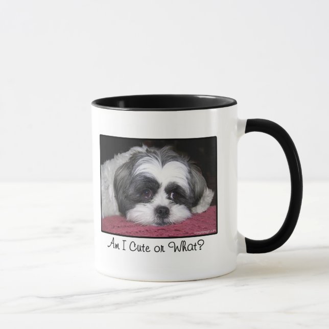 Hund Shih Tzu Tasse (Rechts)