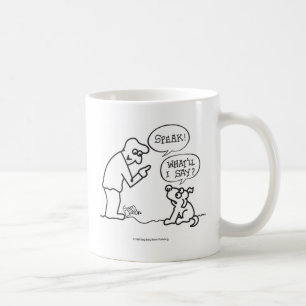 Hund-Speak Kaffeetasse