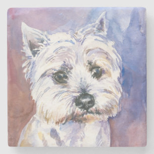 Hund Steinuntersetzer