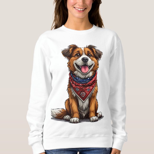 Hund Sweatshirt (Vorderseite)