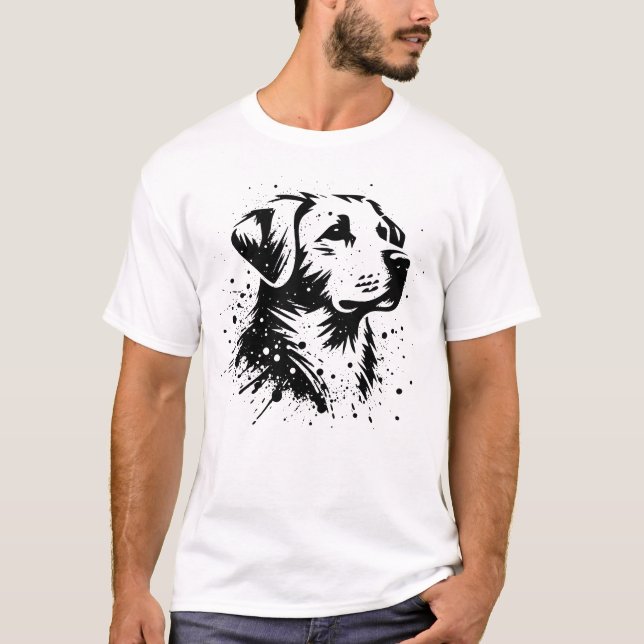Hund T-Shirt (Vorderseite)