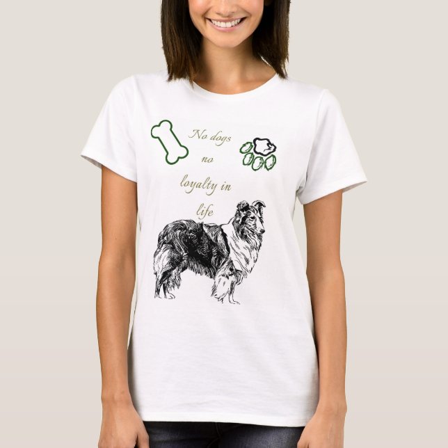 Hund T-Shirt (Vorderseite)