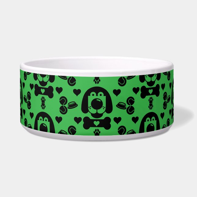 Hund Themed Food Napf (Vorderseite)