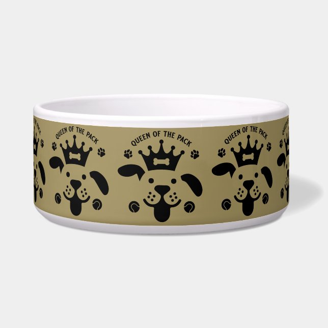 Hund Themed Food Napf (Vorderseite)