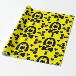Hund Themed Geschenk Geschenkpapier