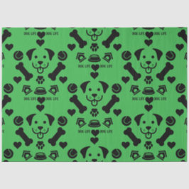 Hund Themed Geschenk Seidenpapier