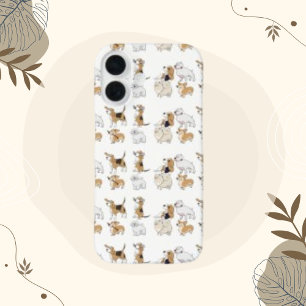 Hund Tier Niedlich Corgi Brown Bolonka iPhone 16 Hülle