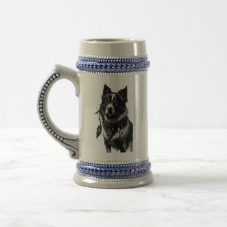 Hund, Träumer, Amulet, Talisman, Bierglas