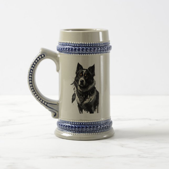 Hund, Träumer, Amulet, Talisman, Bierglas (Links)