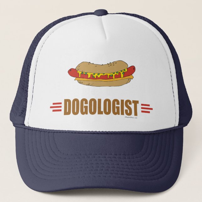 Hund Truckerkappe (Vorderseite)
