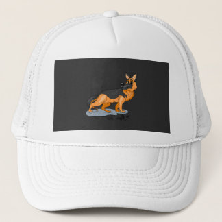 Hund Truckerkappe