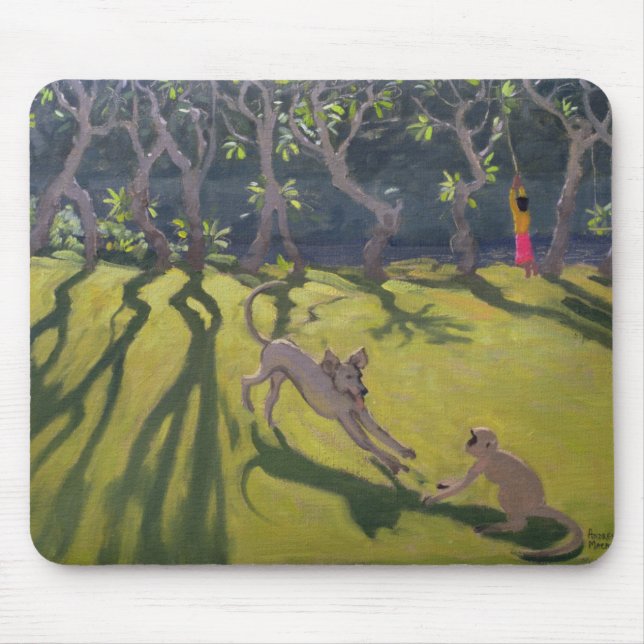 Hund und Affe 1998 Mousepad (Vorne)
