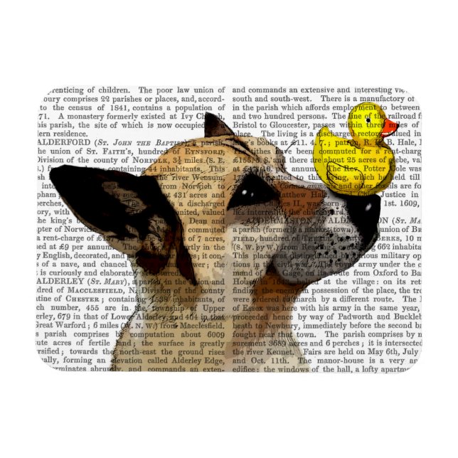Hund und Ente Magnet (Horizontal)