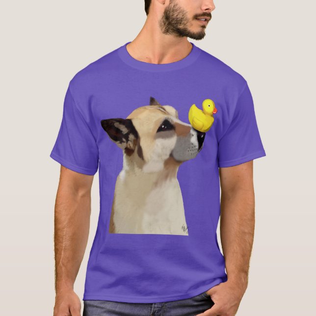 Hund und Ente T-Shirt (Vorderseite)