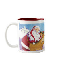 Hund und Sankt-Tasse