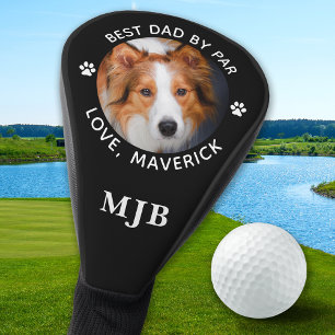 Hund Vater Benutzerdefiniertes Foto Modernes Perso Golf Headcover