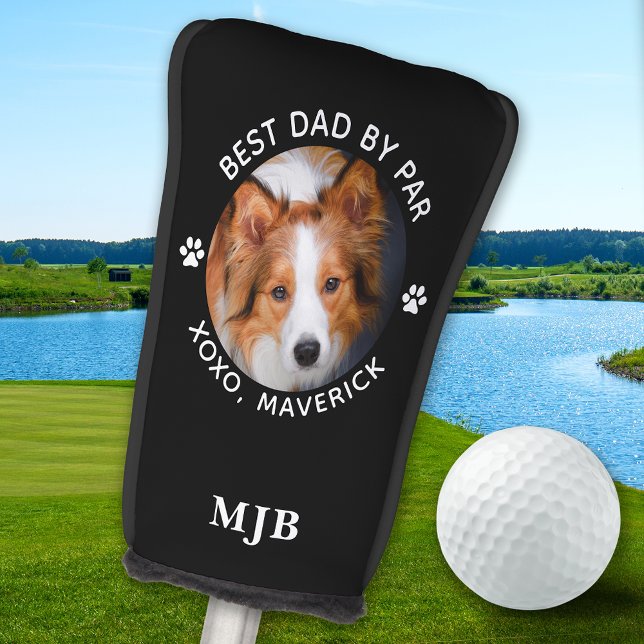 Hund Vater Benutzerdefiniertes Foto Personalisiert Golf Headcover (Von Creator hochgeladen)