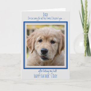 Hund-Vater - Vom Hund aus lustig - Pater-Tag Karte