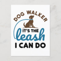 Hund Walker Es ist die Leine, die ich machen kann