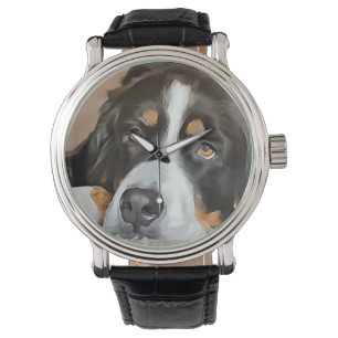 Hund, weiblicher Hund, Berner Hund Armbanduhr