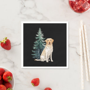 Hund Weihnachtsbaum Party Hund Lover Xmas Serviette
