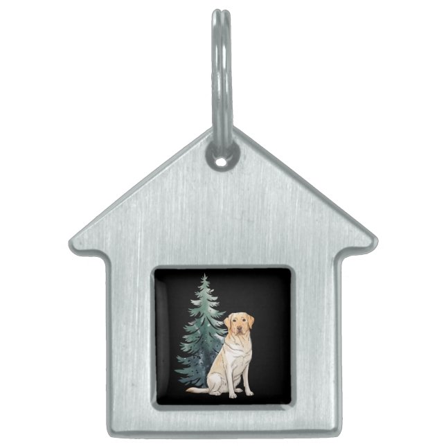 Hund Weihnachtsbaum Party Hund Lover Xmas Tiermarke (Vorderseite)