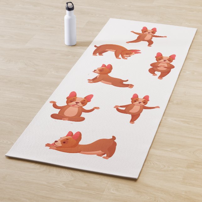 Hund Yoga Pose Mat Yogamatte (Beispiel)