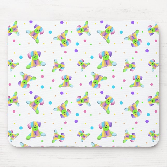 Hündchen-Hund-Hund-Hund-Hund-Hund-Hund-Hund-Hund-H Mousepad (Vorne)