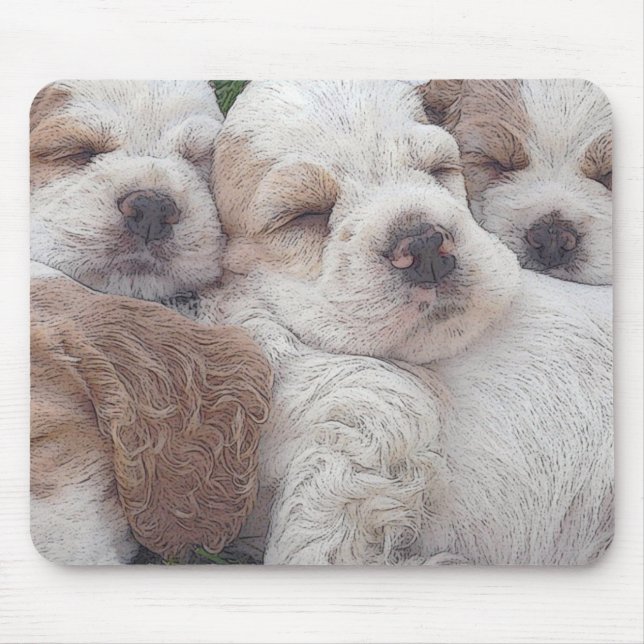 Hündchen Mousepad (Vorne)