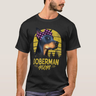 Hunde 365 Doberman Pinscher Mama Hund für Frauen T-Shirt
