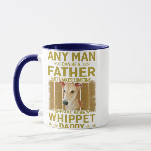 Hunde 365 Peitschenhund Papa Papa Männer lange Ärm Tasse