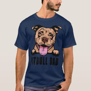 Hunde 365 Pitbull Vater Hund Pitbull Vater Geschen T-Shirt
