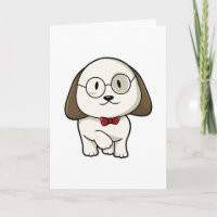 Hunde als Bräutigam mit Krawatte & Brille
