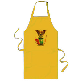 Hunde als Krankenschwester, Hunde tragen Krankensc Lange Schürze