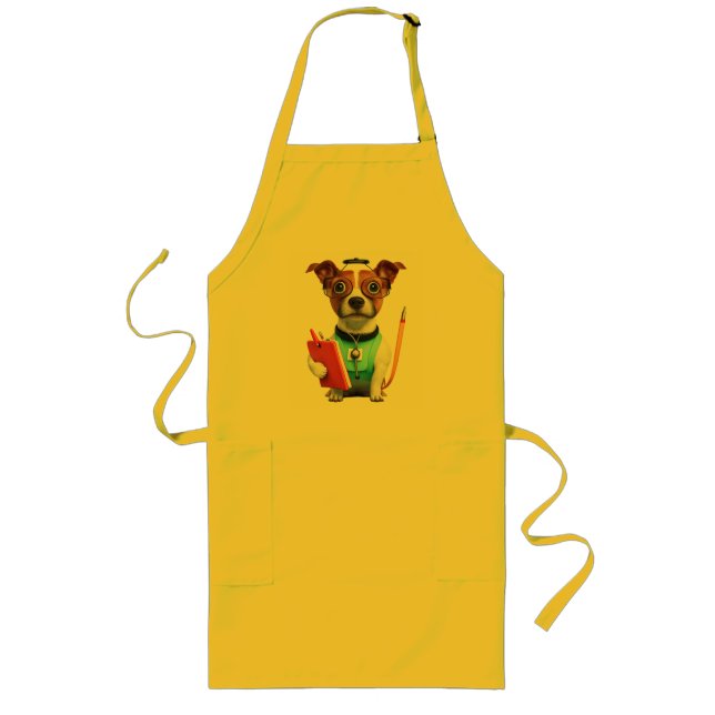 Hunde als Krankenschwester, Hunde tragen Krankensc Lange Schürze (Vorne)