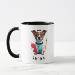 Hunde als Krankenschwester, Hunde tragen Krankensc Tasse