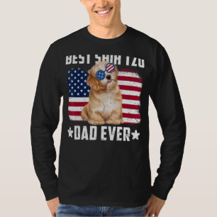 Hunde Amerikanische Flagge Bester Shih Tzu Vater j T-Shirt