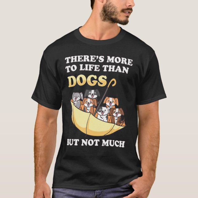 Hunde Auf dem Kopf T-Shirt (Vorderseite)