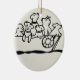 "Hunde auf dem Schiff" Ornament by Willowcatdesign (Rechts)