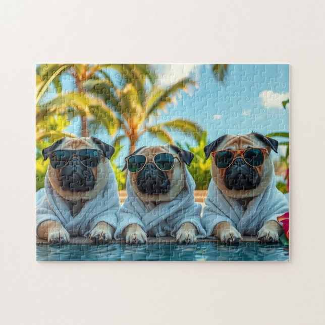 Hunde auf Urlaub (Horizontal)