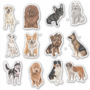 Hunde Aufkleber