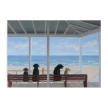 Hunde Augen Blick Acrylwandkunst