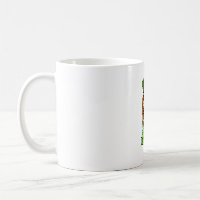 Hunde-Beagle Kaffeetasse (Links)