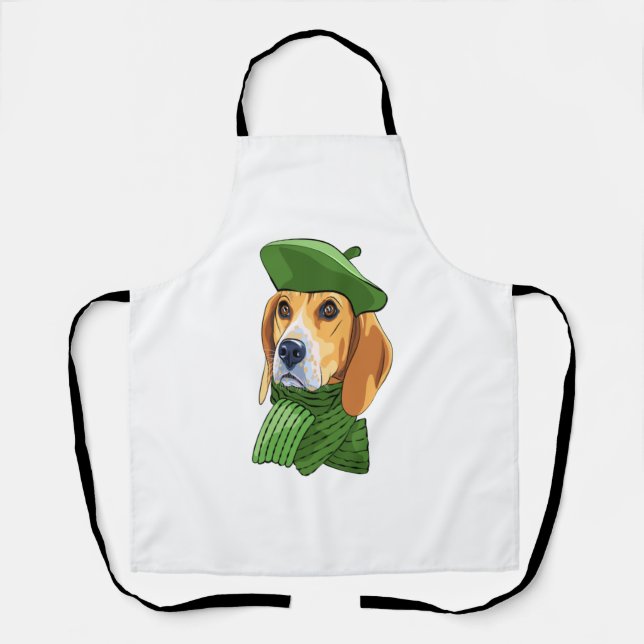 Hunde-Beagle Schürze (Vorderseite)