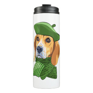 Hunde-Beagle Thermosbecher