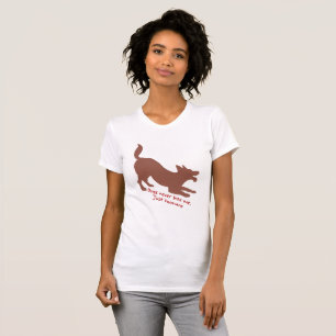 Hunde beißen mich nie, nur Menschen T-Shirt