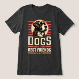 Hunde beste Freunde Tri-Blend Shirt