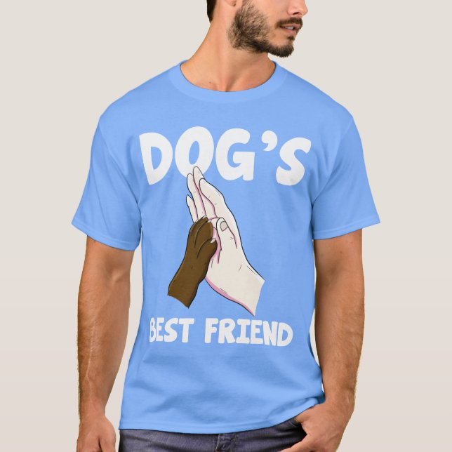 Hunde Bester Freund Vintag T-Shirt (Vorderseite)